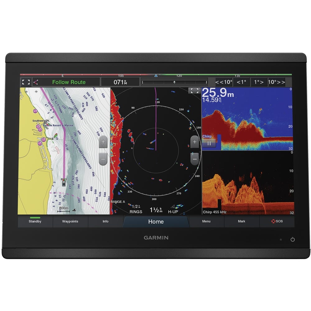 Garmin GPSMAP 8416xsv Colour Chartplotter Sonar Combo